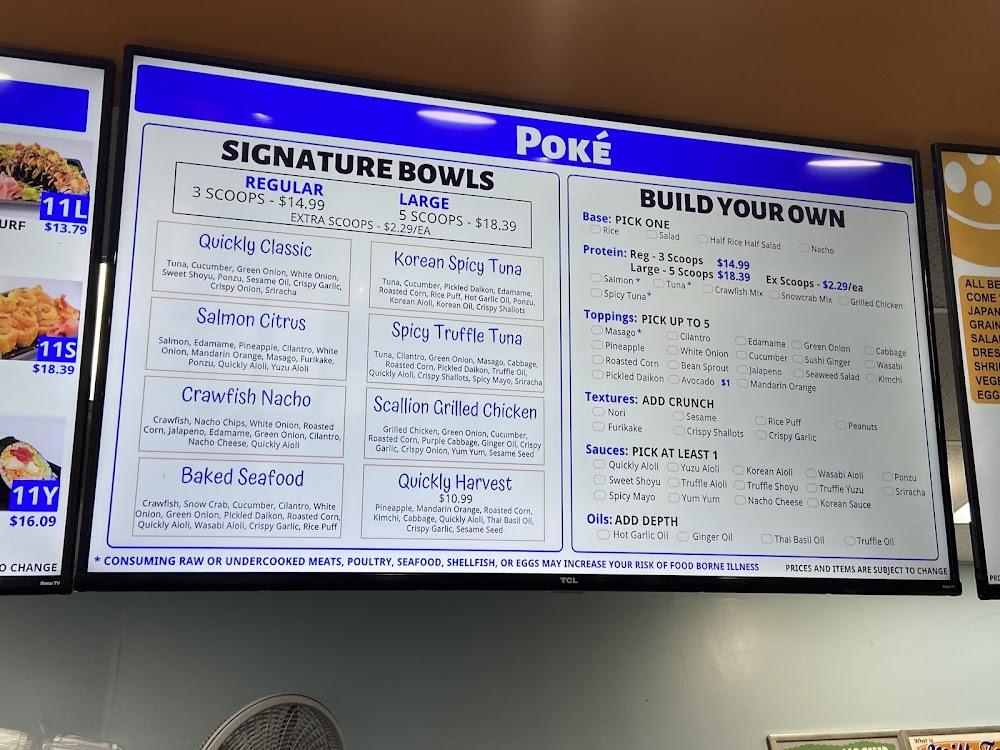 Quickly Asian Fusion Cafe Black Unsweet Tea